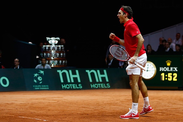 Chung ket Davis Cup 2014: Federer 3-0 Gasquet hinh anh