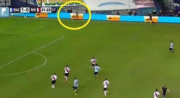 Bong ma xuat hien o tran dau giua Racing Club va River Plate? hinh anh