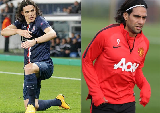 Manchester United tu bo Falcao, don tien mua Cavani hinh anh