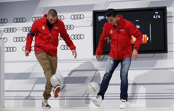 Ronaldo de dang vuot qua Benzema o cuoc thi tang bong hinh anh