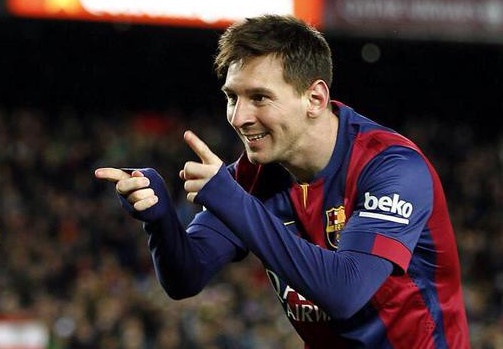 Barcelona 5-1 Espanyol: Messi dap tra Ronaldo hinh anh