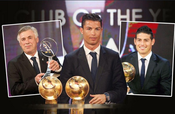 Ronaldo doat danh hieu Cau thu xuat sac nhat the gioi hinh anh