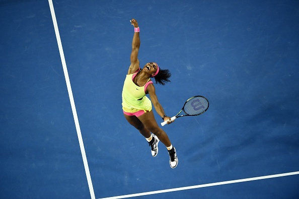 Chung ket Australian Open 2015: Sharapova 0-2 Serena hinh anh