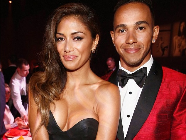Lewis Hamilton chia tay bo gia xinh dep hinh anh