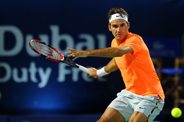 Federer, Djokovic toc hanh vao tu ket Dubai Championship hinh anh