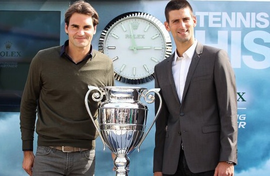 Federer dai chien Djokovic tai chung ket Dubai Championship hinh anh