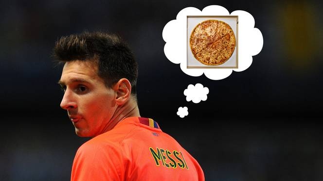 ‘Messi thua can vi an qua nhieu pizza’ hinh anh