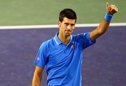 Tiep buoc Federer va Nadal, Djokovic vao tu ket Indian Wells hinh anh