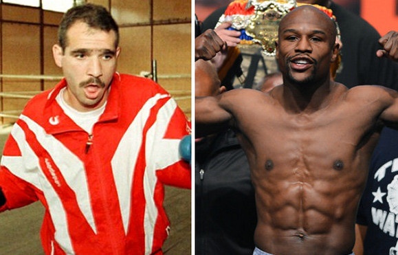 Tay dam tung ha Mayweather ‘mach nuoc’ cho Pacquiao hinh anh