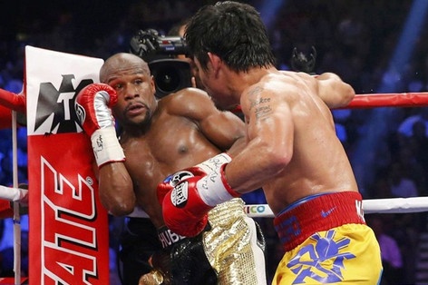 Mayweather muon tai dau Pacquiao hinh anh