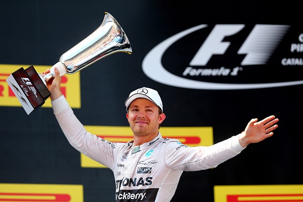 Vuot mat Hamilton, Rosberg vo dich Spanish GP hinh anh