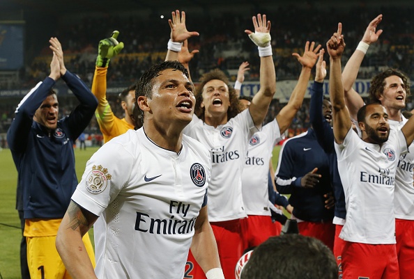 PSG dang quang Ligue 1 hinh anh