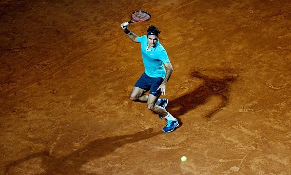 Ban ket Rome Masters 2015: Federer 2-0 Wawrinka hinh anh
