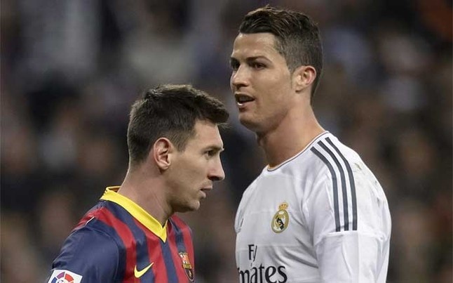 Messi thang ap dao Ronaldo trong cuoc bau chon ca nhan hinh anh