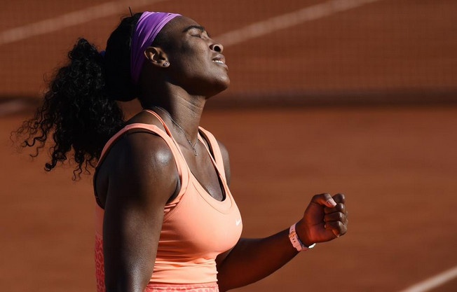 Ban ket Roland Garros 2015: Serena 2-1 Bacsinszky hinh anh