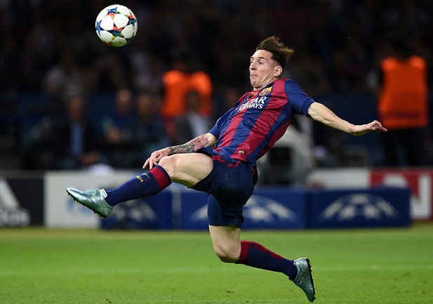 Cham diem chung ket Champions League: Messi sang nhat hinh anh