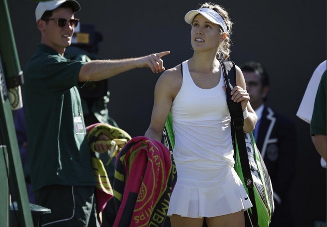 Eugenie Bouchard co nguy co bi phat sau tran thua soc hinh anh