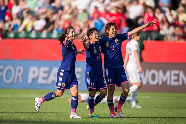 Thang kich tinh Anh, Nhat Ban vao chung ket World Cup nu hinh anh