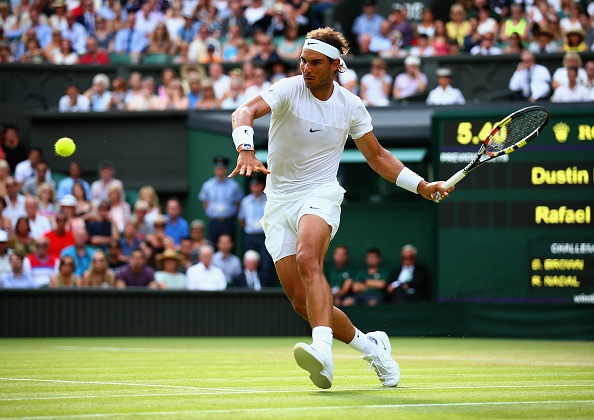 Vong 2 Wimbledon 2015: Nadal 1-3 Brown hinh anh