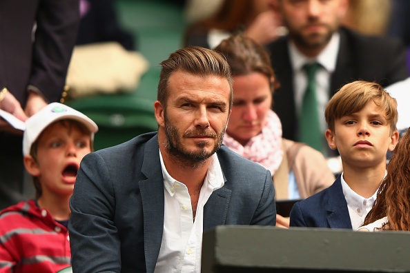 David Beckham va dan khach VIP co vu Andy Murray hinh anh