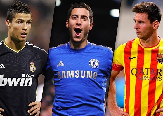 Hazard thua nhan chua dat den dang cap cua Ronaldo, Messi hinh anh