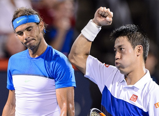 Nishikori ha guc Nadal tai tu ket Rogers Cup hinh anh