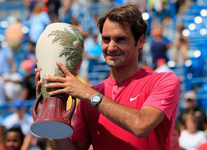 Ha dep Djokovic, Federer lan thu 7 vo dich Cincinnati hinh anh