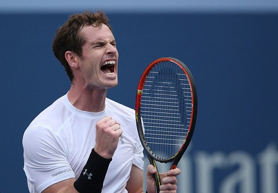 Murray nguoc dong sau khi thua 2 set, Federer toc thang hinh anh