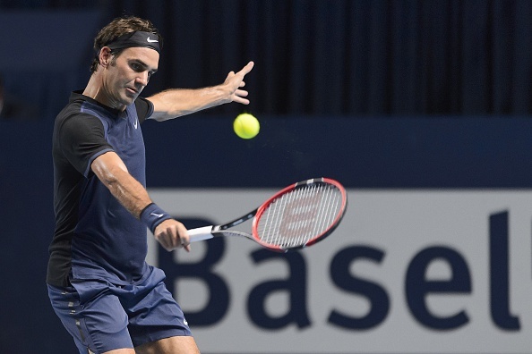 Vong 1 Basel Open 2015: Federer 2-0 Kukushkin hinh anh