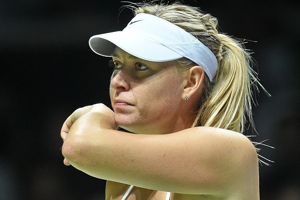 Sharapova chia tay WTA Finals o ban ket hinh anh