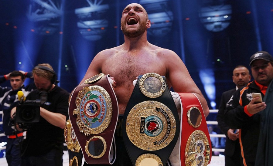 Tyson Fury - 'Ga he Manchester' lam chan dong the gioi hinh anh