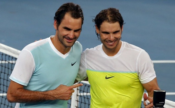 IPTL 2015: Federer 5-6(4) Nadal hinh anh
