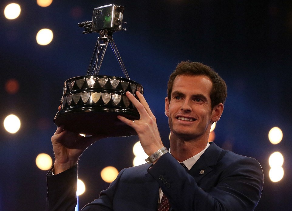 Andy Murray nhan giai VDV hay nhat nam cua Anh hinh anh