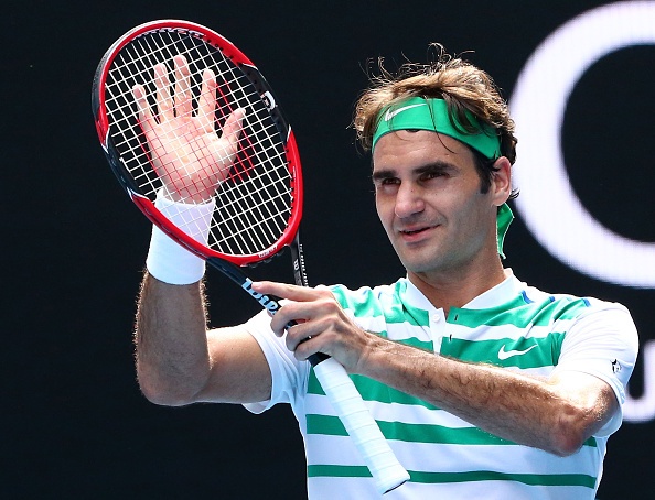 Federer hen Djokovic tai ban ket Australian Open hinh anh