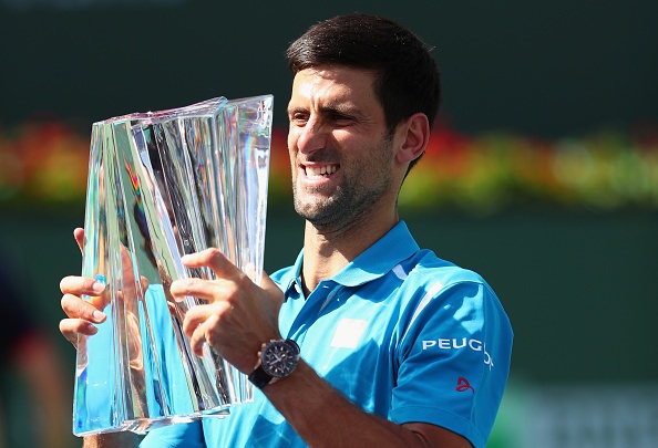 Djokovic lap ky luc vo dich Indian Wells hinh anh