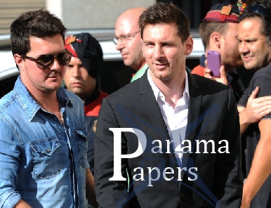 Messi va hang loat sao bong da dinh be boi Tai lieu Panama hinh anh