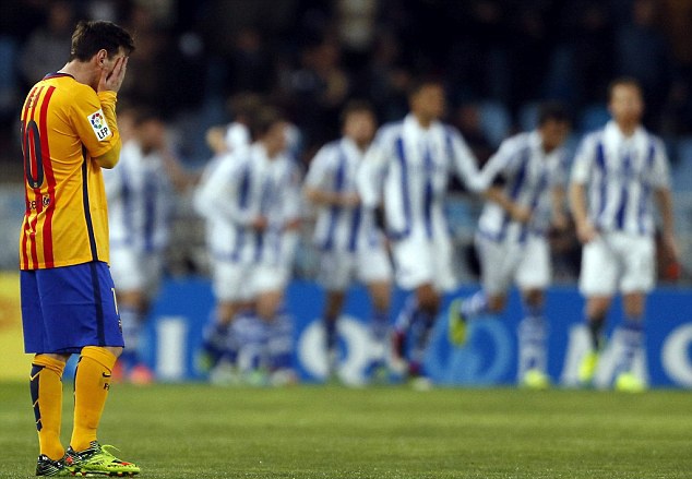 Barca thua Sociedad anh 1