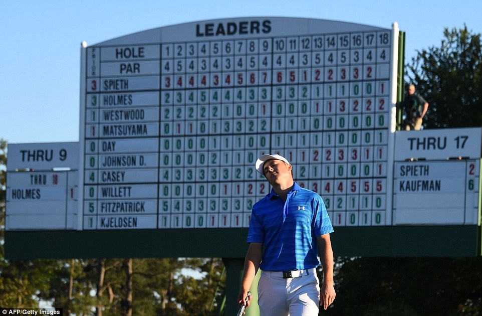 Spieth tuot chuc vo dich Masters Tournament anh 6