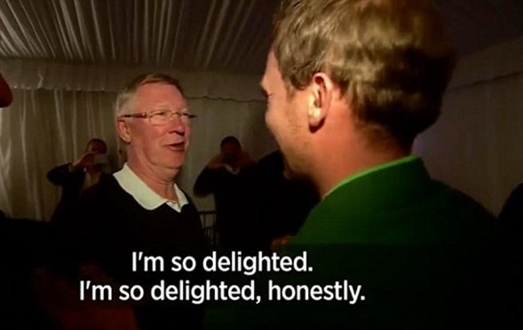 Sir Alex Ferguson mat tien do dat cuoc vao Jordan Spieth hinh anh