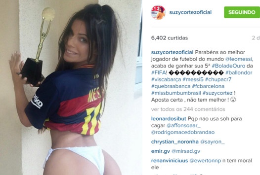 Messi chặn tài khoản của hoa hậu ảnh 1 Messi chan tai khoan cua hoa hau anh 1