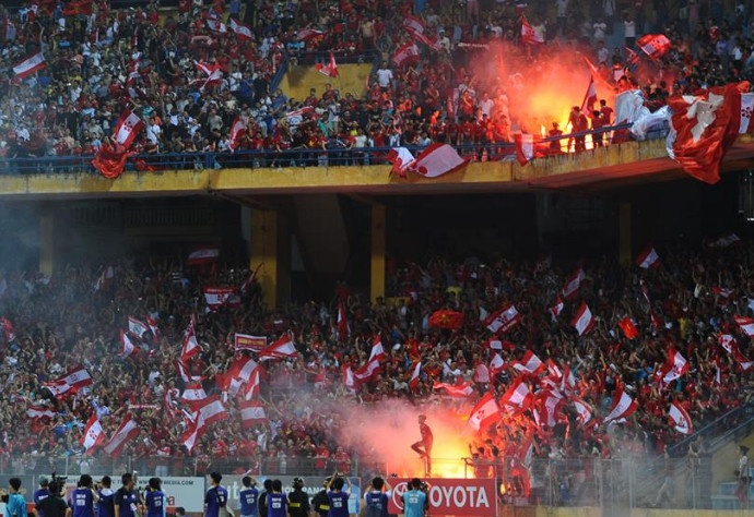 Thung luoi phut bu gio, Hai Phong thua tran dau tai V.League hinh anh