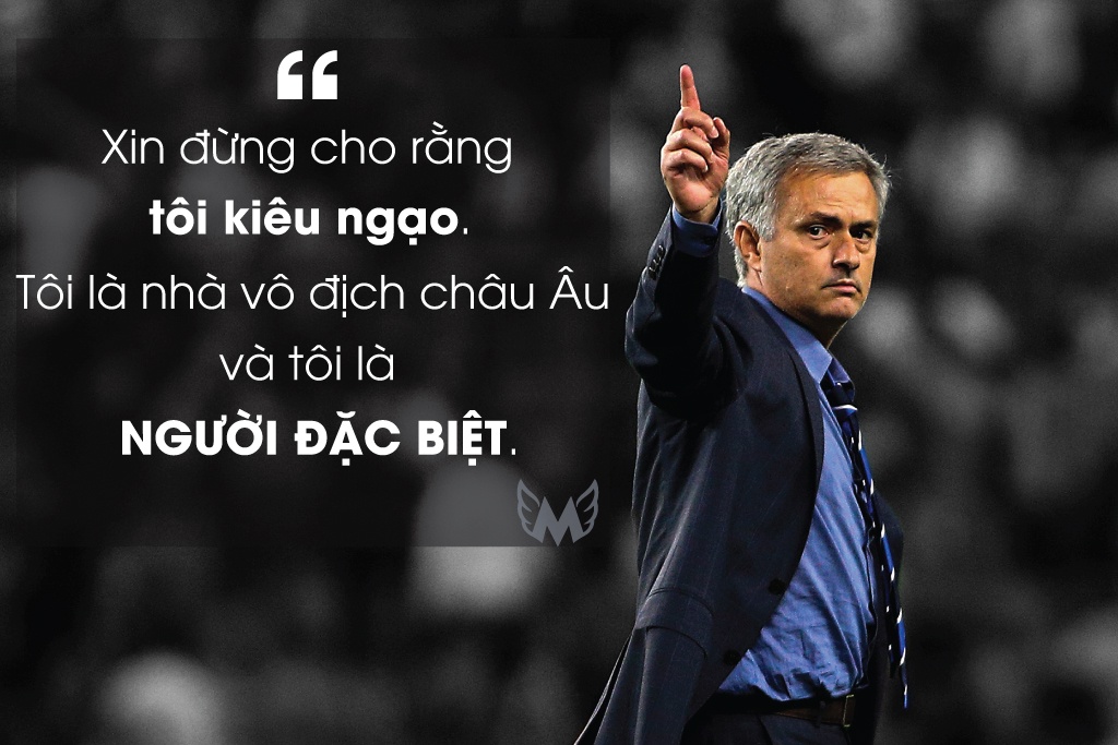 Phat ngon tru danh cua Jose Mourinho anh 1