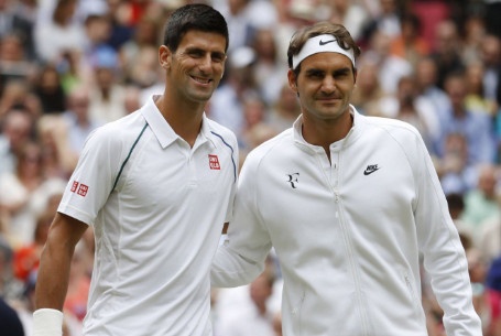 Cho dai chien Djokovic - Federer o ban ket Wimbledon hinh anh
