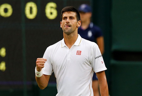 Djokovic lap ky luc o vong 3 Wimbledon hinh anh