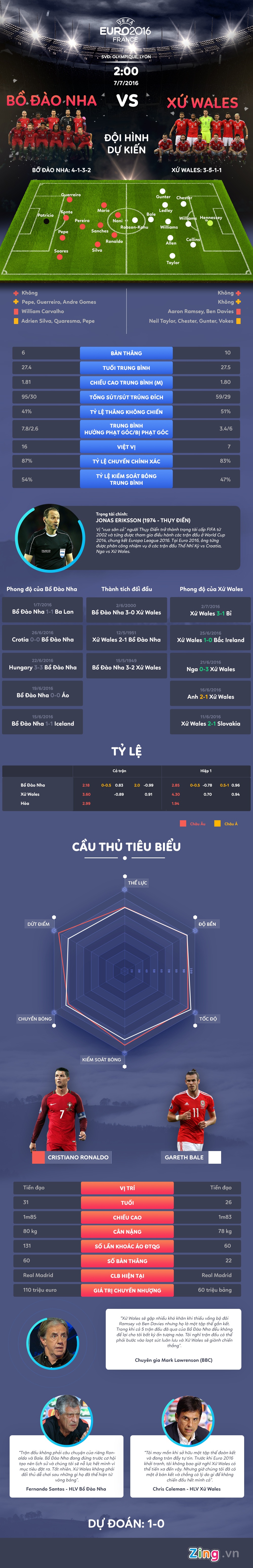 Bo Dao Nha vs Xu Wales anh 1