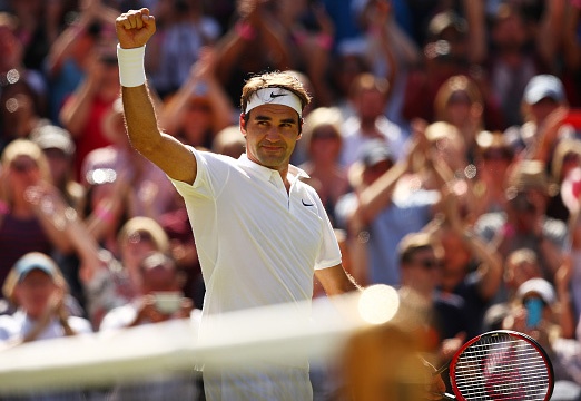 Highlights Federer 3-2 Cilic hinh anh