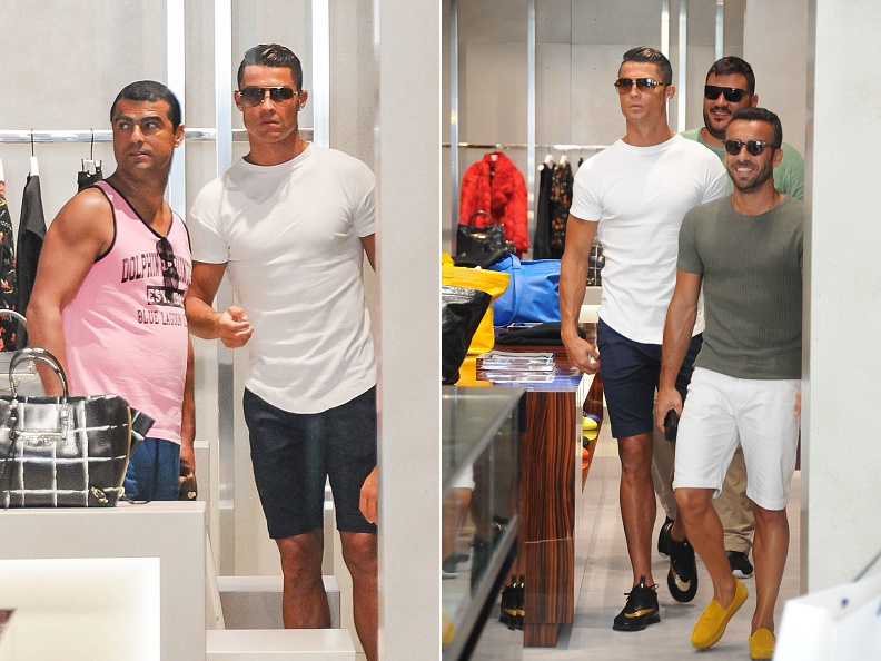 Ronaldo gặp gỡ người vận chuyển ảnh 4 Ronaldo gap go nguoi van chuyen anh 4