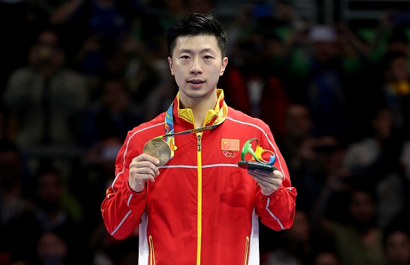 Vo dich Olympic, Ma Long hoan tat Grand Slam bong ban hinh anh