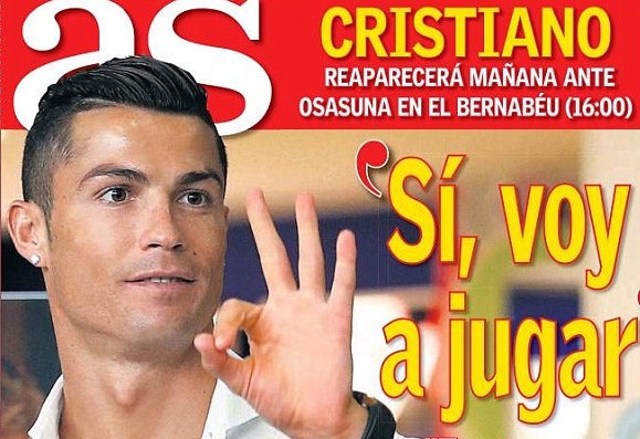 Ronaldo duoc phep thi dau 60 phut cuoi tuan nay hinh anh