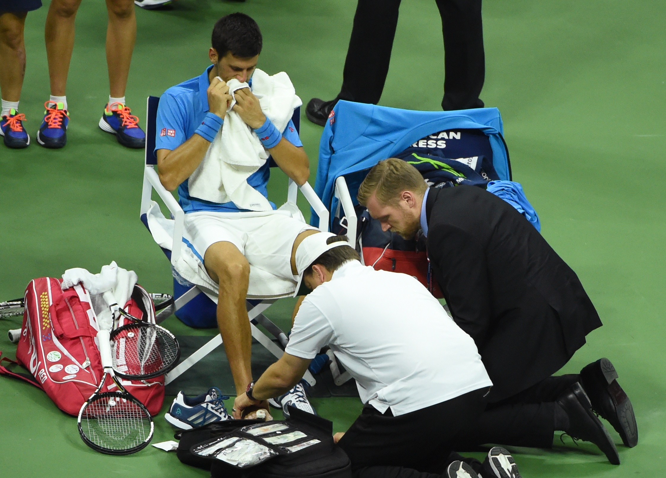 Djokovic that bai o chung ket US Open anh 5